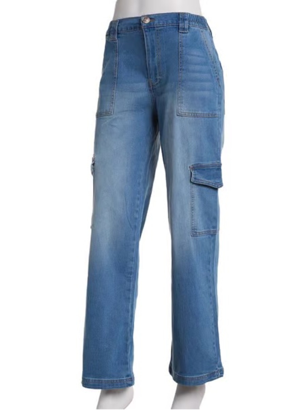 Almost Famous Skater Cargo Pocket Jeans